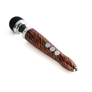Вібромасажер DOXY Die Cast 3R TIGER тигровий - фото