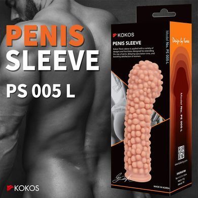 Насадка на пенис Kokos Penis Sleeve PS 005-L - фото