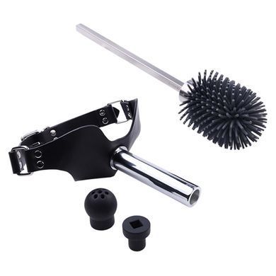 Набор  с кляпом для доминирования LOCKINK SEVANDA Objectification Bathroom Set - фото