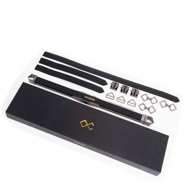 Розпірка БДСМ LOCKINK Adjustable Spreader Bar Set Black