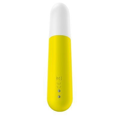 Satisfyer Ultra Power Bullet 4 Yellow - вибропуля на аккумуляторе - фото