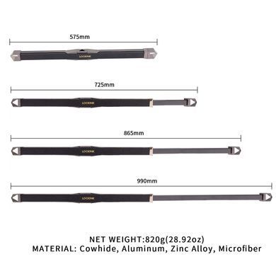Розпірка БДСМ LOCKINK Adjustable Spreader Bar Set Black