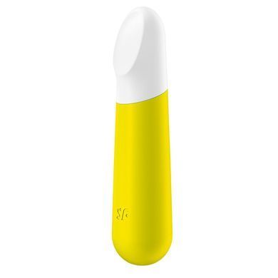 Satisfyer Ultra Power Bullet 4 Yellow - вибропуля на аккумуляторе - фото