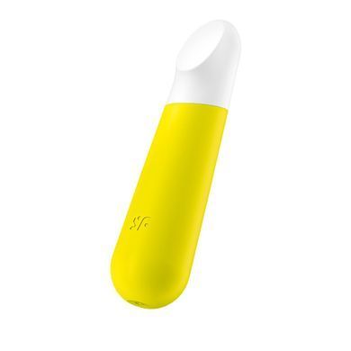 Satisfyer Ultra Power Bullet 4 Yellow - вибропуля на аккумуляторе - фото