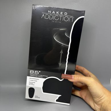 Фалоімітатор ADDICTION Naked 8.6&rdquo; Rotating&Thrusting Vibrating 21,8 см - фото