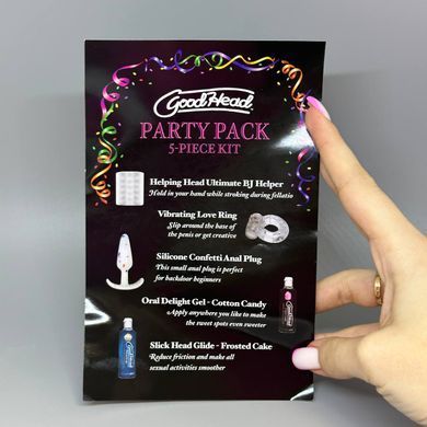 Doc Johnson GoodHead PARTY PACK - набор для секса 5 PIECE KIT