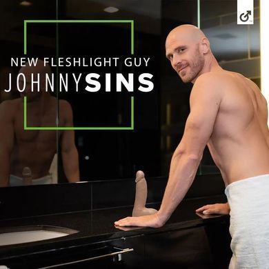 Фалоімітатор Fleshlight Guys Johnny Sins Dildo (20,6 см) - фото