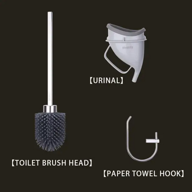 Набор  с кляпом для доминирования LOCKINK SEVANDA Objectification Bathroom Set - фото