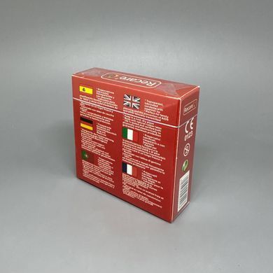 Презервативи з пухирцями та ребрами з ароматом коли Recare Cola Dotted&Ribbed Condoms 3 шт - фото