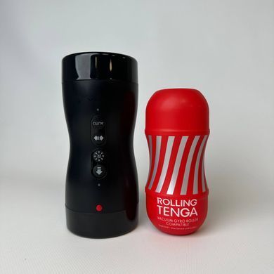 Имитатор минета Tenga Vacuum Gyro Roller - фото