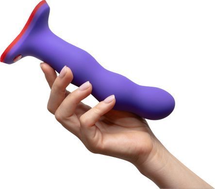Фалоімітатор Fun Factory Bouncer Flashy Purple фіолетовий (18,5 см) (м'яте паковання) - фото