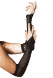 Перчатки Leg Avenue Fishnet Arm Warmers black
