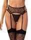Еротичні колготки-бодістокінг Obsessive Isinne garter stockings S/M/L (м'яте паковання) - фото товару
