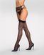Еротичні колготки-бодістокінг Obsessive Isinne garter stockings S/M/L (м'яте паковання) - фото товару