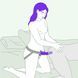 Фалоімітатор Fun Factory Bouncer Flashy Purple фіолетовий (18,5 см) (м'яте паковання) - фото товару
