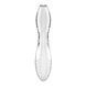 Двосторонній скляний ділдо Satisfyer Dazzling Crystal 2 Transparent - фото товару