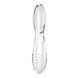 Двосторонній скляний ділдо Satisfyer Dazzling Crystal 2 Transparent - фото товару