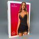 Сорочка и трусики Obsessive Bella Rou chemise & thong XS/S