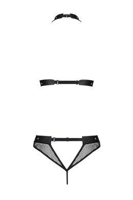 Комплект белья Passion MOONLIGHT SET black S/M - фото