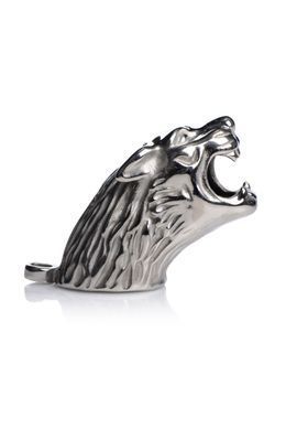 Металлический пояс верности для мужчин Master Series Tiger King Cock Cage With Lock
