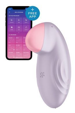 Satisfyer Tropical Tip Light Lilac - кліторальний смарт-стимулятор - фото