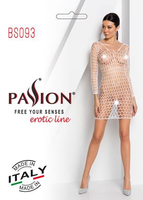 Платье-сетка Passion BS093 white