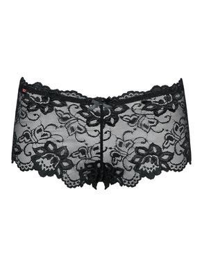 Трусики-шортики Obsessive Idillia shorties black L/XL