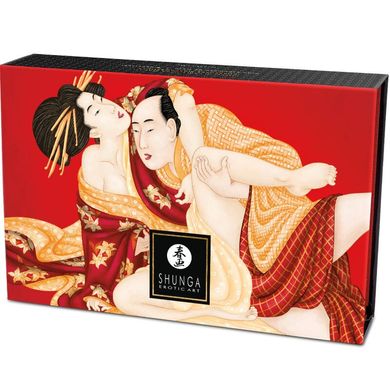 Съедобная пудра для тела Shunga Body Powder Sparkling Strawberry Wine (75 г) - фото