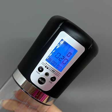 Автоматическая вакуумная помпа для члена с LED экраном Man Powerup - фото