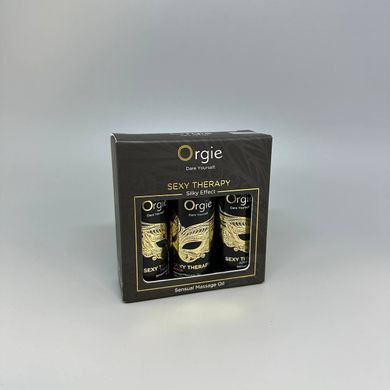 Набір масажних олій Orgie Sexy Therapy (3х30 мл) - фото