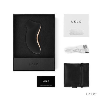LELO SONA 2 Cruise Black - вакуумно-звуковий стимулятор клітора - фото