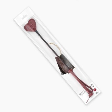 Стек сердце Liebe Seele Wine Red Riding Crop with Heart-Shape Tip 51 см - фото