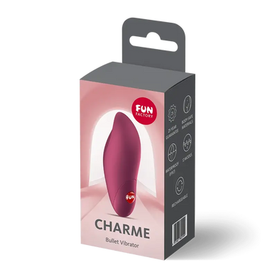 Вібропуля Fun Factory Charme Wine Red - фото
