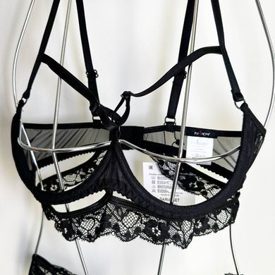 Комплект белья SARIA SET OpenBra black Passion Exclusive L/XL - фото