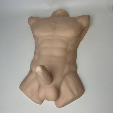 Фаллоимитатор торс SilexD Apollo L Male Torso телесный (17,8 см) - фото
