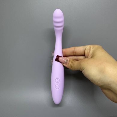 Svakom Cici 2 Lavender - смарт-вибратор для точки G с подогревом - фото