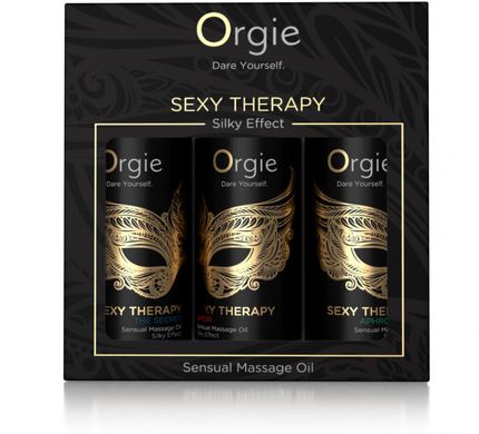 Набір масажних олій Orgie Sexy Therapy (3х30 мл) - фото
