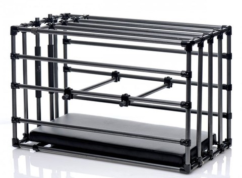 Клетка для наказаний Master Series Kennel Adjustable Bondage Cage