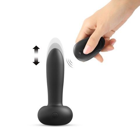 Dorcel DEEP THRUST - анальна вібропробка з пульсацією 3,4 см - фото