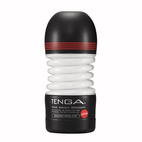 Мастурбатор зі стимуляцією головки Tenga Rolling Head Cup STRONG - фото