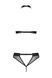 Комплект белья Passion MOONLIGHT SET black S/M - фото товара