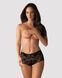 Трусики-шортики Obsessive Idillia shorties black L/XL