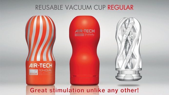 Вакуумний мастурбатор Tenga Air-Tech Regular - фото