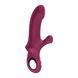 Пульсатор з вібрацією Fun Factory Bi Stronic Curve Wine Red бордовий - фото товару