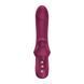 Пульсатор з вібрацією Fun Factory Bi Stronic Curve Wine Red бордовий - фото товару
