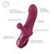 Пульсатор з вібрацією Fun Factory Bi Stronic Curve Wine Red бордовий - фото товару