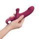 Пульсатор з вібрацією Fun Factory Bi Stronic Curve Wine Red бордовий - фото товару