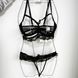 Комплект белья SARIA SET OpenBra black Passion Exclusive L/XL - фото товара