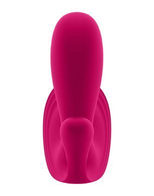 Смарт-вібратор у трусики потрійний Satisfyer Top Secret+ Pink - фото