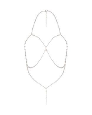 Украшение на грудь Obsessive Lyxa jewelry cupless bra - фото